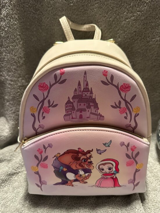 Loungefly Disney Beauty And The Beast Chibi Character Mini Backpack main image 7